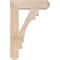 Ekena Millwork Merced Craftsman Smooth Bracket, Douglas Fir, 3 1/2"W x 16"D x 24"H BKT04X16X24MRC04SDF - alternate 3